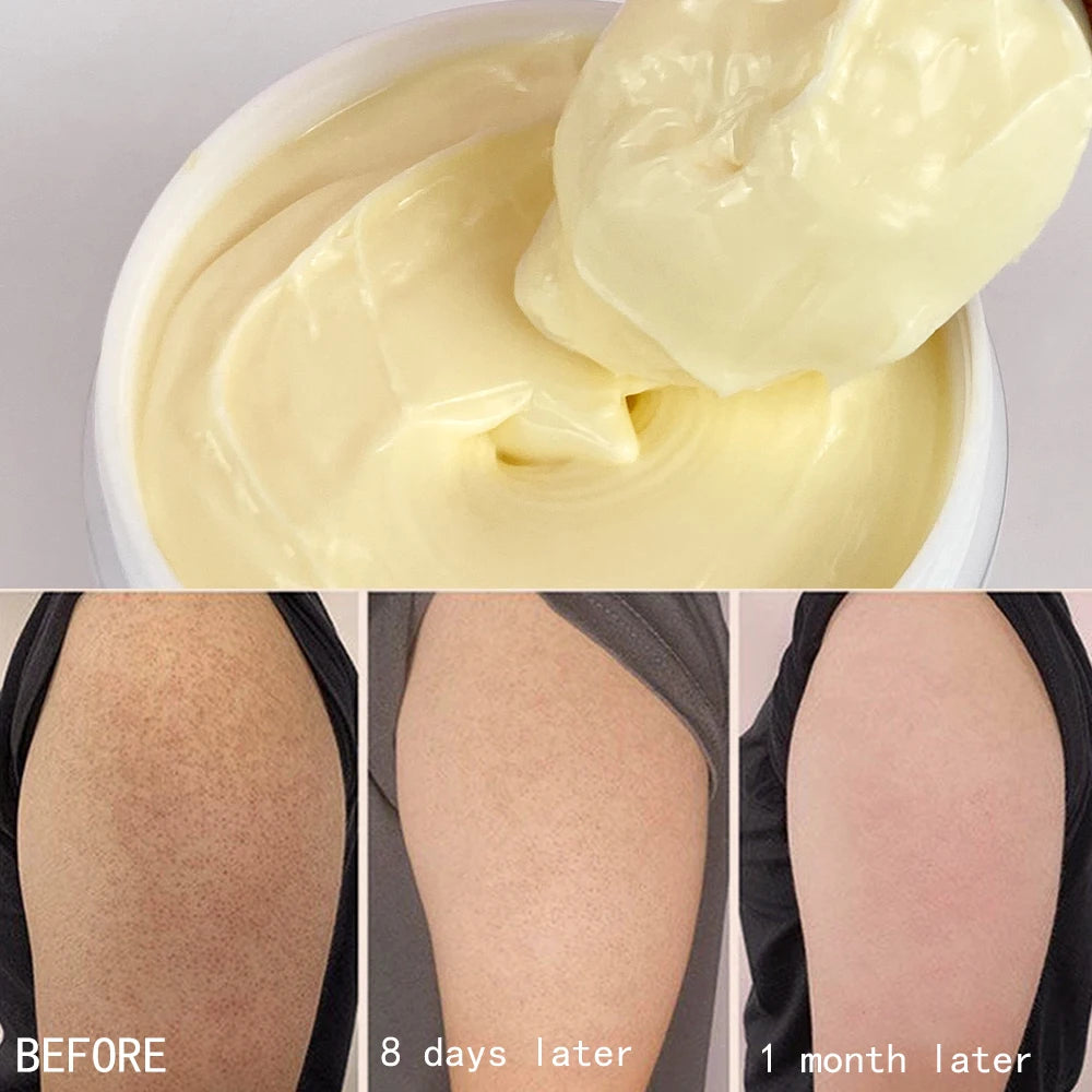 Organic Shea Butter Whitening Body Cream for Dark Skin