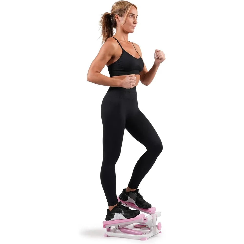 Stair Step Workout Machine with Resistance Bands