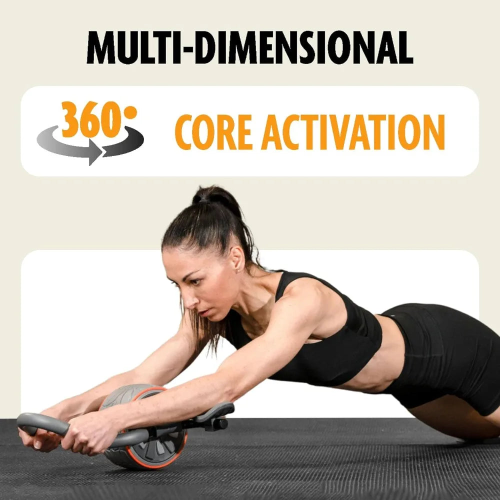 Ab Wheel Roller for Core Workout for Abdominal & Core Strength