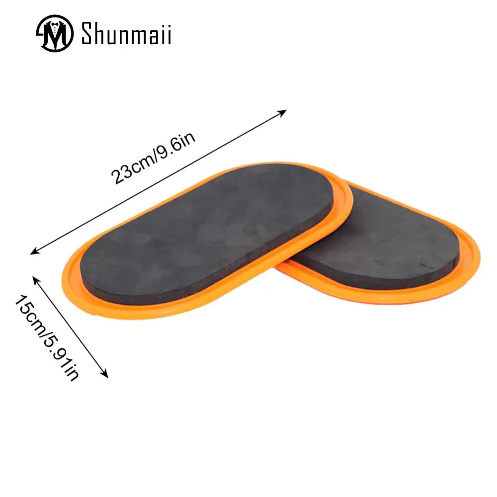 1Pair - Sports Sliders Portable Core Ab Workout Pads