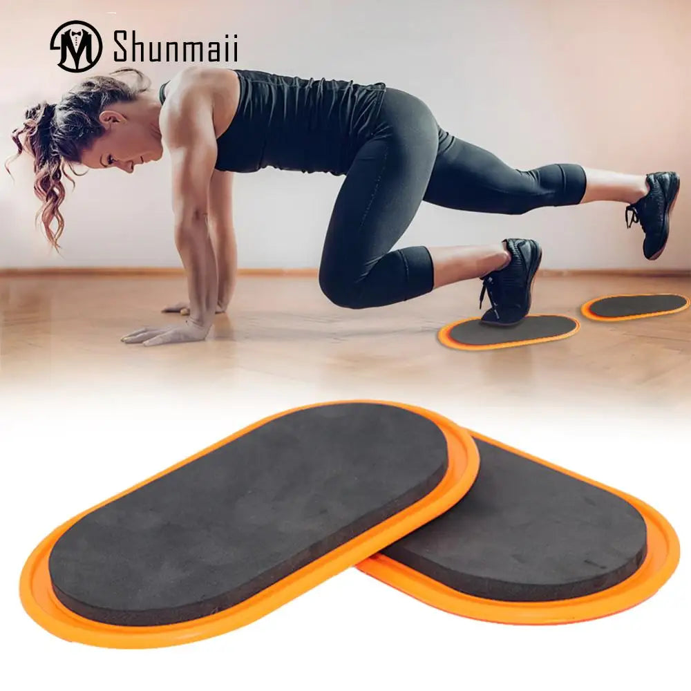 1Pair - Sports Sliders Portable Core Ab Workout Pads