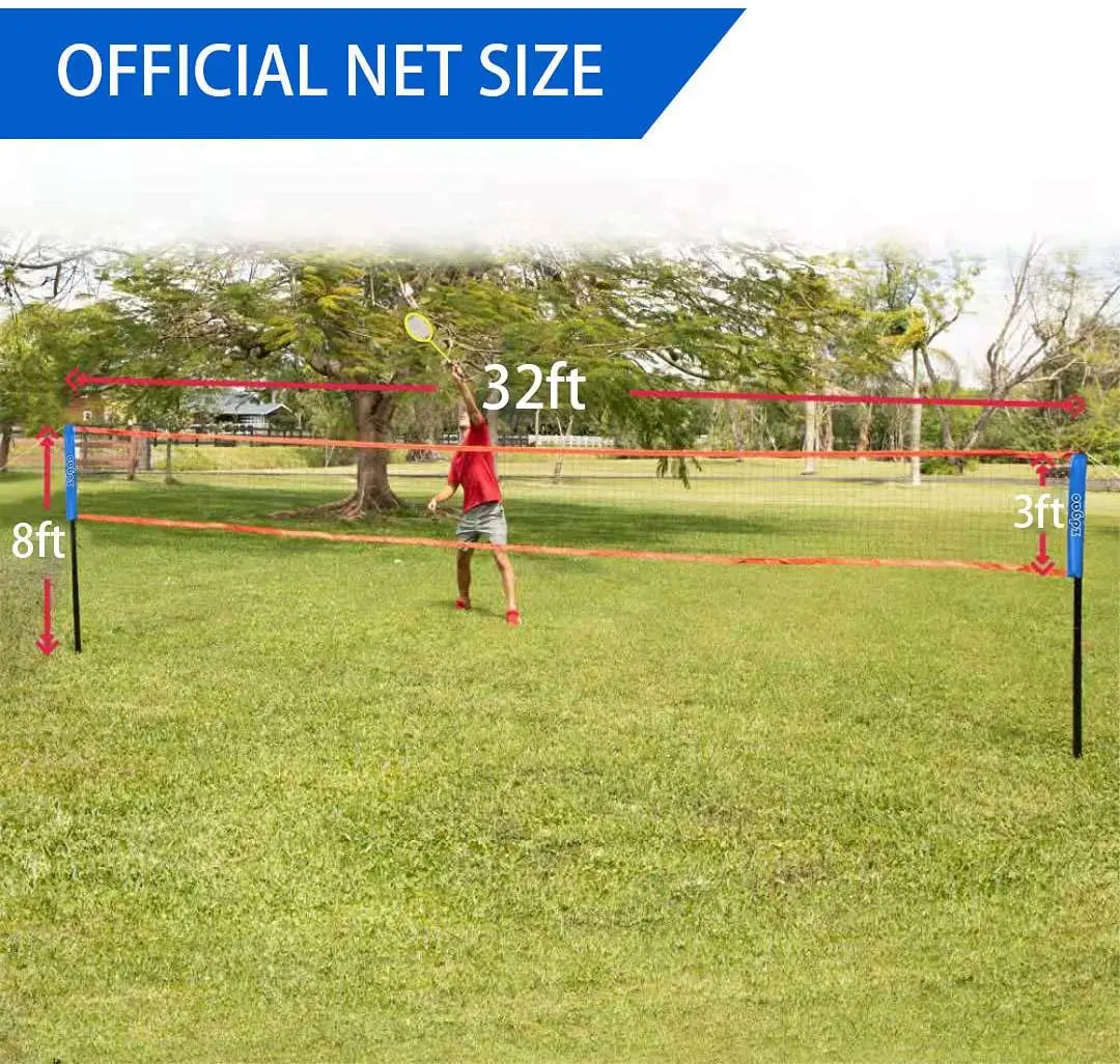 Easy Set up Volleyball Set with Carry Bag,