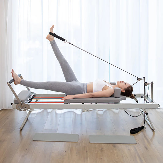 Pilates Reformer Foldable Yoga Bed Strength Training Machine