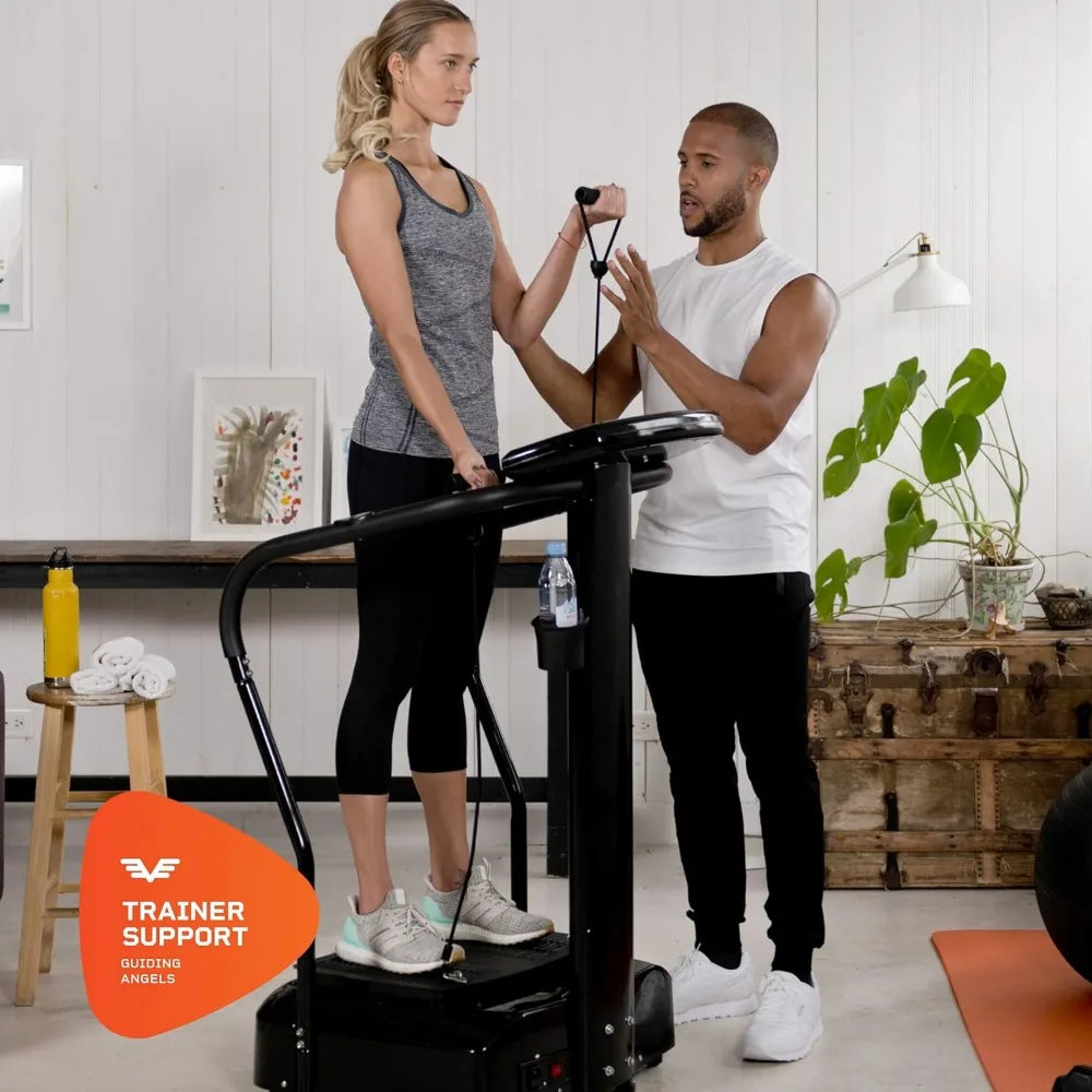 Vibration Plate Exercise Machine with Handles