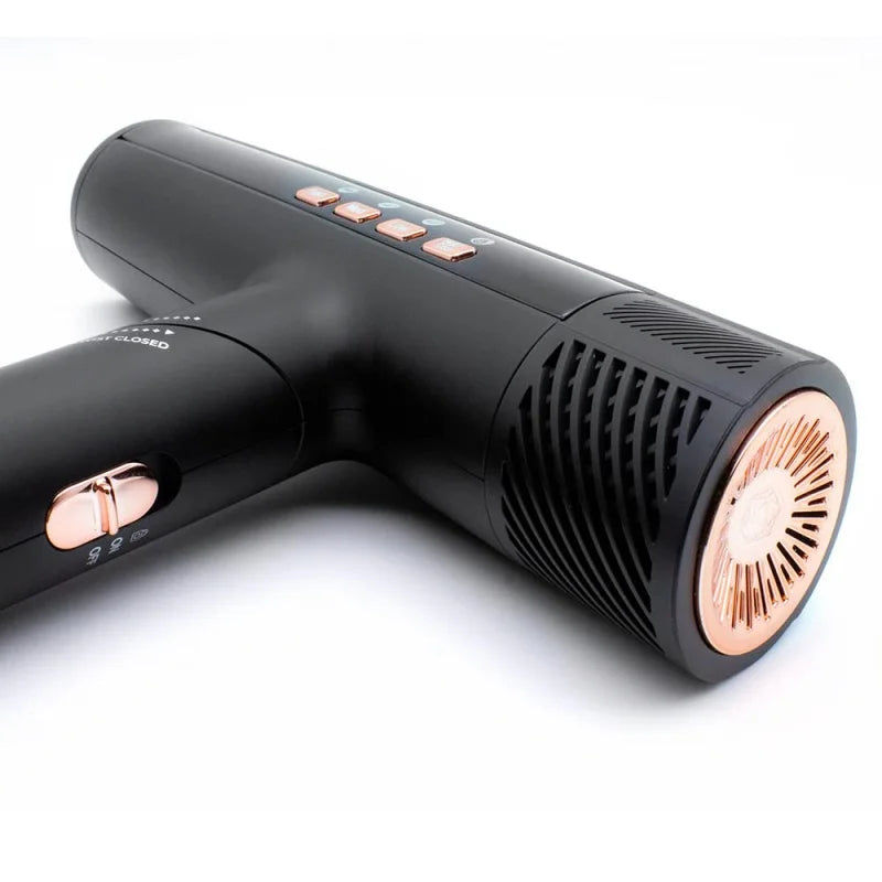 Skin Research Institute DryQ “Smart” Hair Dryer - Super Lightweight, Foldable