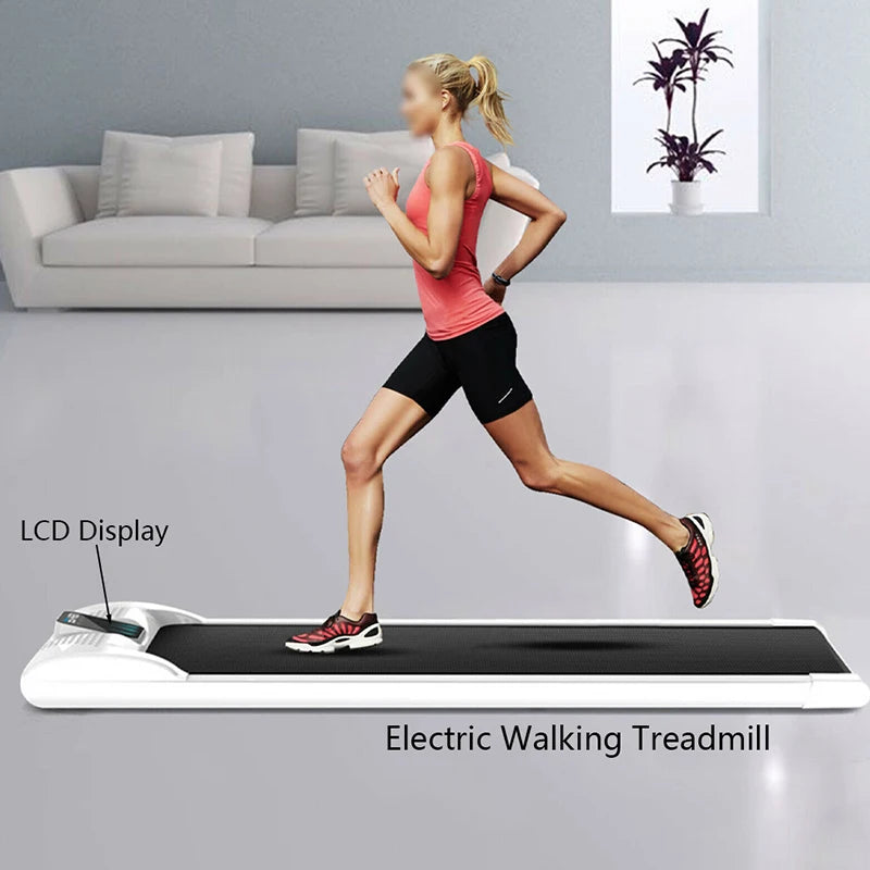 Indoor Motion Electric Treadmill Portable Ultrathin Save Space Treadmill Body Building Weight Loss Fitness Equipment