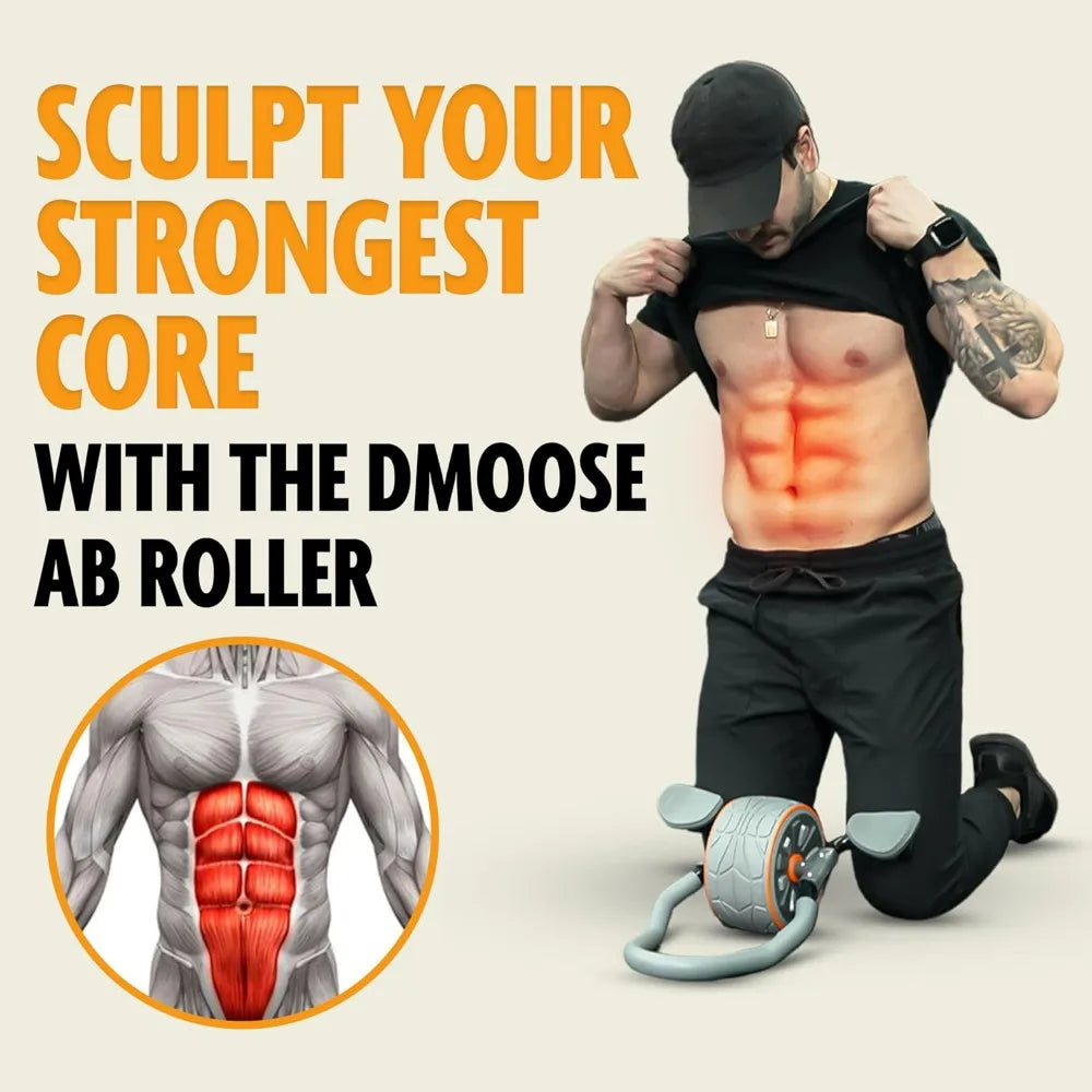 Ab Wheel Roller for Core Workout for Abdominal & Core Strength